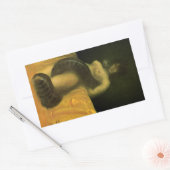 SnakeGrlデカール（4枚） 長方形シール (封筒)