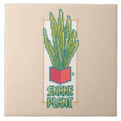 Snakeplant, Pixelart  タイル (正面)