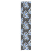 Snakes and blue roses ショートテーブルランナー (正面)
