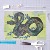 Snakes like gifts too 薄葉紙 (クラフト)