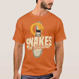Snakes On Laneボーリング限定版T Tシャツ