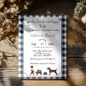 Snakes, Snails & Puppy Tails — Baby Boy Invitation 招待状