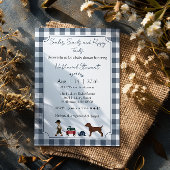 Snakes, Snails & Puppy Tails — Baby Boy Invitation 招待状