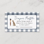 Snakes, Snails & Puppy Tails -diaper raffle card エンクロージャーカード (正面)