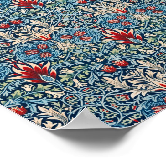 Snakeshead, William Morris ポスター (角)