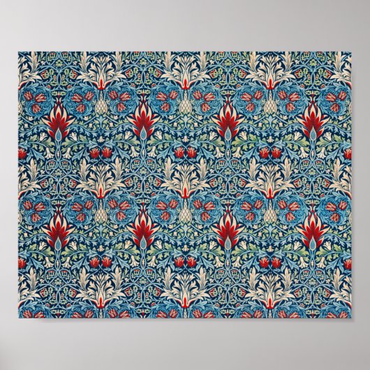 Snakeshead, William Morris ポスター (正面)