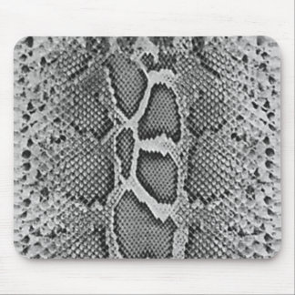 Snakeskinのデザイン、スネークスキンのプリントパターン マウスパッド
