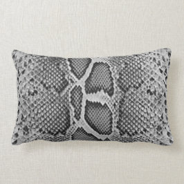 Snakeskinのデザイン、スネークスキンのプリントパターン ランバークッション