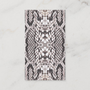 Snakeskinの背景 名刺