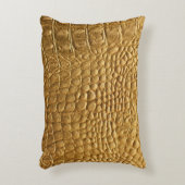 Snakeskinテクスチャ:ワイルドバックグラウンドデザイン。 アクセントクッション (正面(垂直))