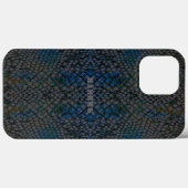 Snakeskinルック携帯電話ケース – HAMbyWG Case-Mate iPhoneケース (裏面 (横))