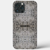 Snakeskin携帯電話ケース – HAMbyWG フェイク - Case-Mate iPhoneケース (裏面)