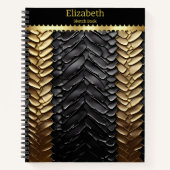Snakeskin：まだ素晴らし致命的な美しい ノートブック (正面)