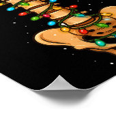 Snal Cord Christmas Neurologist Sne Doctor Men Wom ポスター (角)