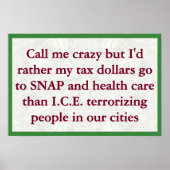 SNAP not ICE ポスター (正面)