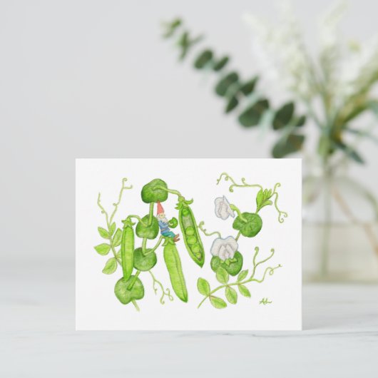 Snap Pea格言葉書 ポストカード (スタンド正面)