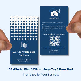 Snap Tag User Content Thank You Referral Card 紹介カード