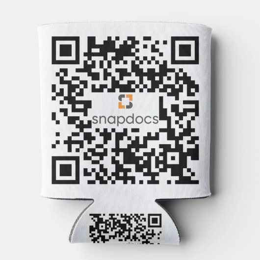 snapdocs qrコード 缶クーラー (裏面)