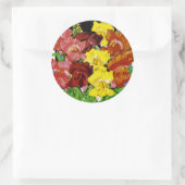 Snapdragonヴィンテージシードパケット ラウンドシール (バッグ)