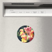 Snapdragon And Bee Flower Photography  マグネット (インサイチュ (食洗機))