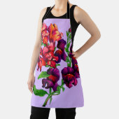snapdragon flowersプリント エプロン (インサイチュ)