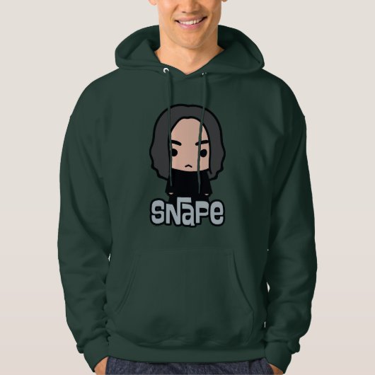 Snape Cartoon Character Art教授 パーカ (正面)