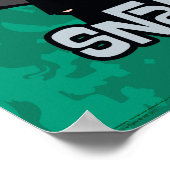 Snape Cartoon Character Art教授 ポスター (角)