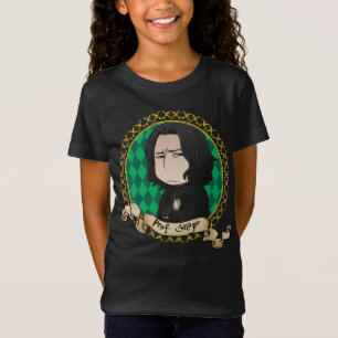 Snape Portrait日本製アニメ教授 Tシャツ
