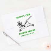 Snappy Cowスタンプ スクエアシール (封筒)