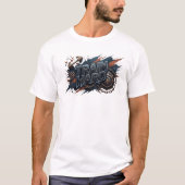 Snappy Navy TRAIN HARD Tee Tシャツ (正面)
