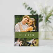 Snapshots Wedding Save the Date Card セーブザデート (スタンド正面)
