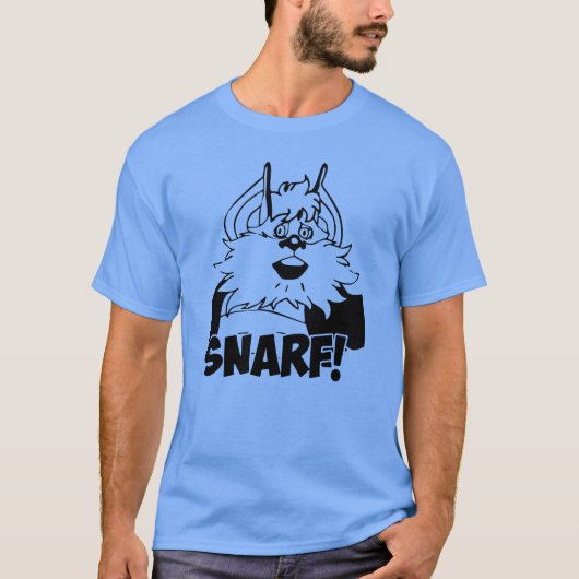 Snarf Fromhehunder Cats retro Tシャツ (正面)