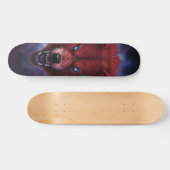 Snaring red wolf Skateboard スケートボード (横)