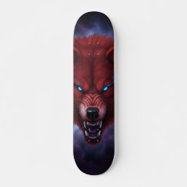 Snaring red wolf Skateboard スケートボード