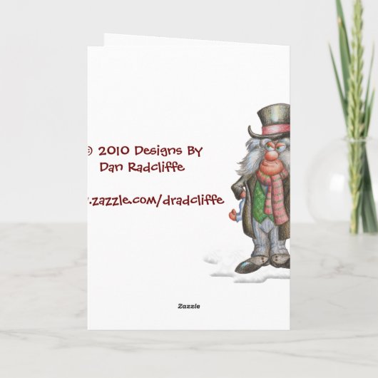 Snarkyのクリスマスを非常に持って下さい! シーズンカード (裏面)