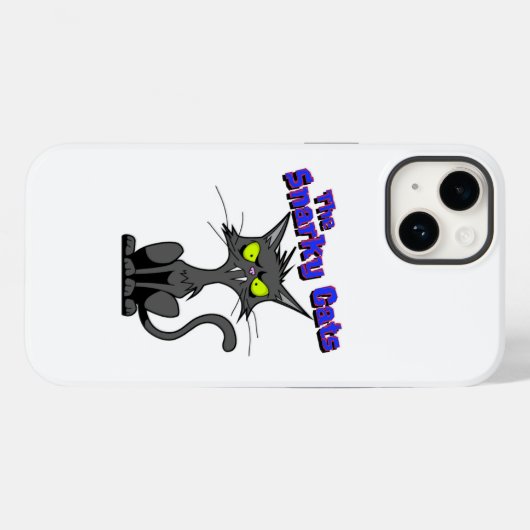 Snarky Cats iPhoneケース Case-Mate iPhoneケース (裏面 (横))