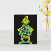 Snarky Funny Im Only Talking To My Dog T  カード (黄色い花)