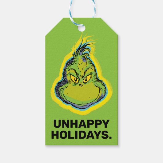Snarky Grinch |実際にか。 1つのより多くの切れのPavlovaか。 ギフトタグ (正面)