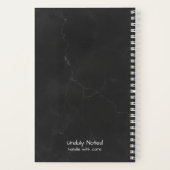 Snarky Journal | 人々が私に試練を与えた方法 ノートブック (裏面)
