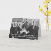 Snarky Photo Birthday Card カード (黄色い花)