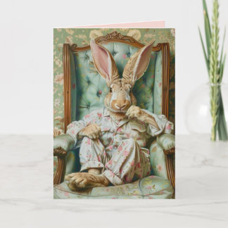 Snarky Rabbit Easter Card カード