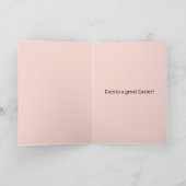 Snarky Rabbit Easter Card カード (内部)