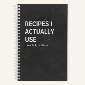 Snarky Recipe Book | キッチンノート ノートブック