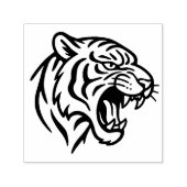 Snarling Tiger Profile セルフインキングスタンプ (デザイン)