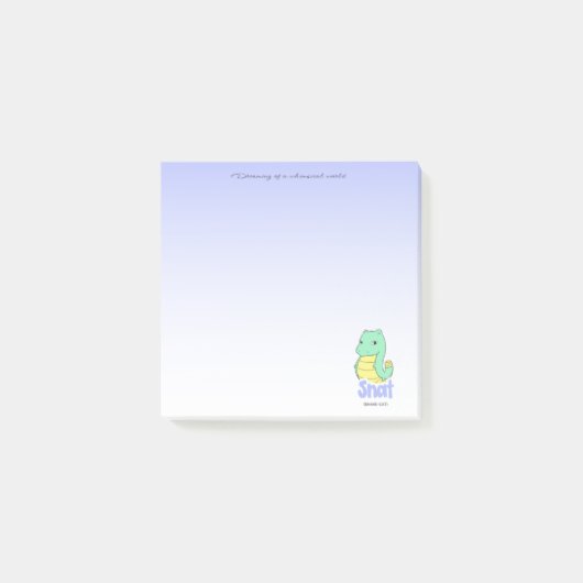 Snat (Snake + Cat) ポストイット (正面)