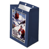 SNCFの鉄道のケーブル・カーの広告宣伝ポスター ミディアムペーパーバッグ (裏面アングル)