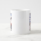 SNCF鉄道ケーブルカープロモーションポスター ジャンボコーヒーマグカップ (正面)