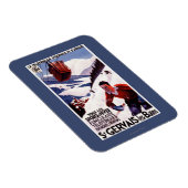 SNCF鉄道ケーブルカープロモーションポスター マグネット (右側)