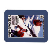 SNCF鉄道ケーブルカープロモーションポスター マグネット (横)