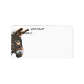 Sneak Peek - Donkey ラベル (正面)